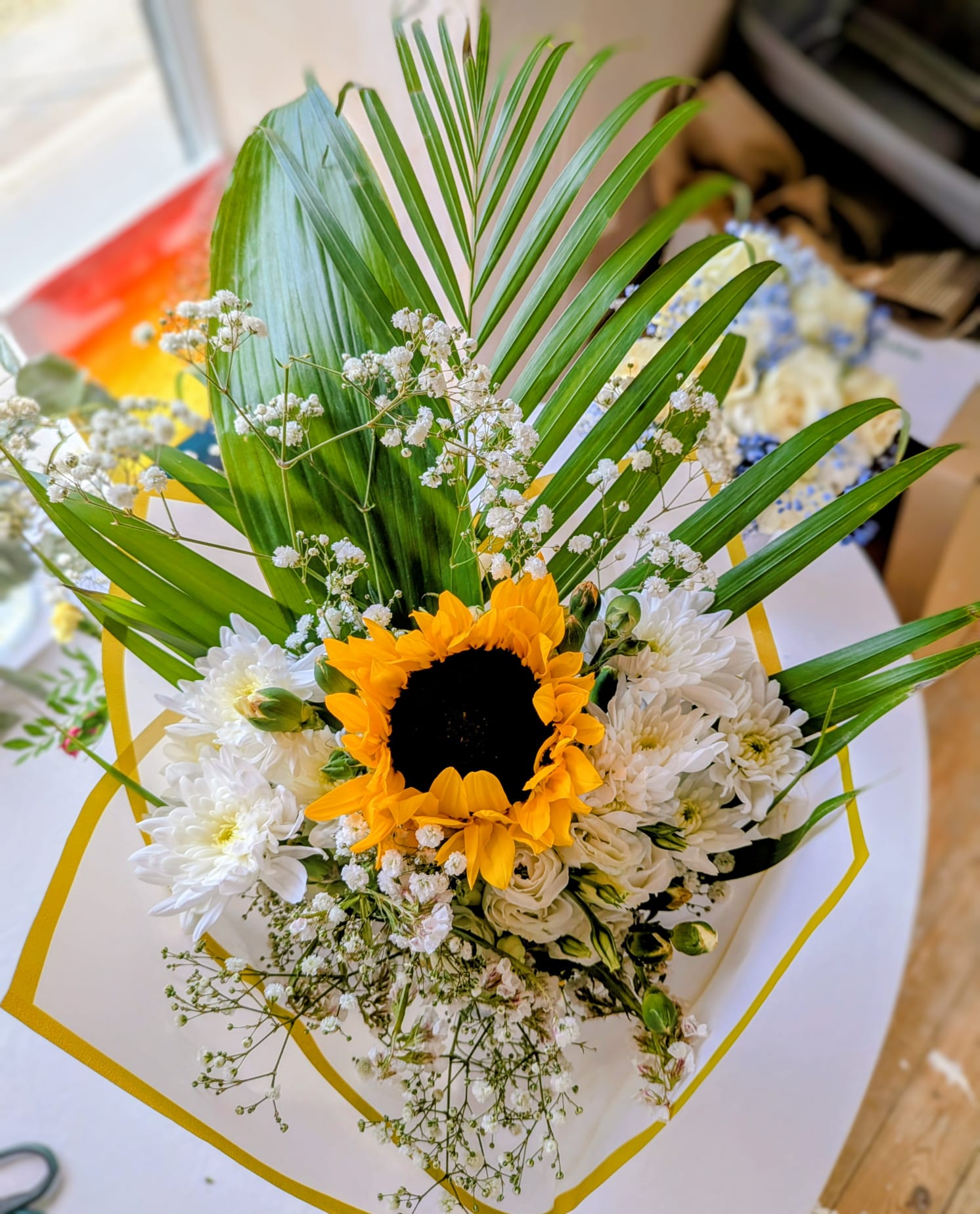 Sunflower arrangement